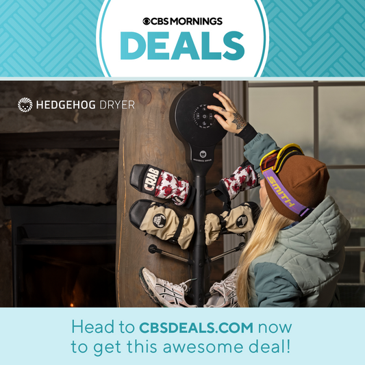 Hedgehog Dryer featured on CBS Mornings Deals @CBSDeals