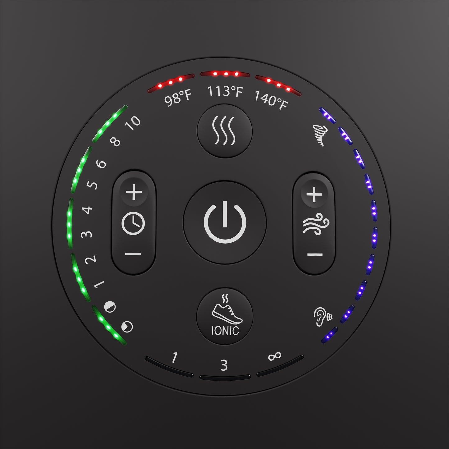 Wall Black Ionic i3